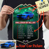 Personalized Racing Enthusiasts Cars Stats Wall Decoration Card
