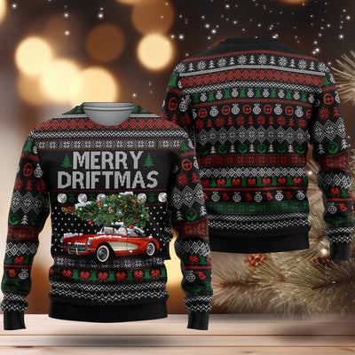 2023 Vette Christmas Sweater - Vette with Christmas Trees
