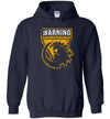 Godzilla Art Hoodie - WARNING GODZILLA