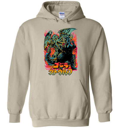 Godzilla Art Hoodie - GODZILLA VS. CTHULHU