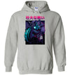 Godzilla Art Hoodie - KING OF THE MONSTER VS SAIYAN MONKEY