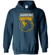 Godzilla Art Hoodie - WARNING GODZILLA