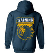 Godzilla Art Hoodie - WARNING GODZILLA