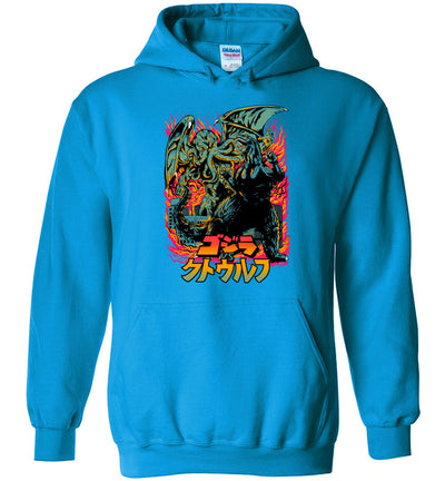 Godzilla Art Hoodie - GODZILLA VS. CTHULHU