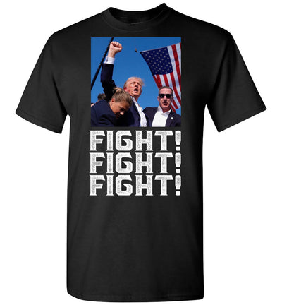 Donald Trump Shot T-Shirt - Fight - Trump 2024