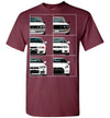 Skyline GTR Front View Collection T-shirt