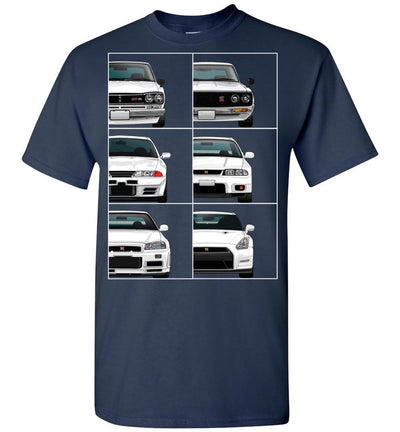 Skyline GTR Front View Collection T-shirt