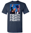 Donald Trump Shot T-Shirt - Fight - Trump 2024