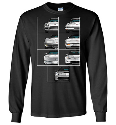 Vette Front View Collection T-shirt