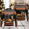 2024 Godzilla Christmas Sweater