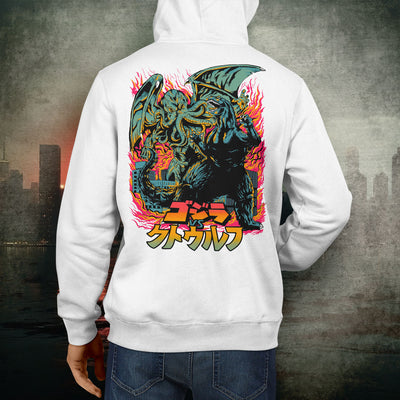 Godzilla Art Hoodie - GODZILLA VS. CTHULHU