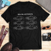 964 Blueprints T-shirt