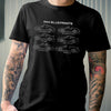 964 Blueprints T-shirt
