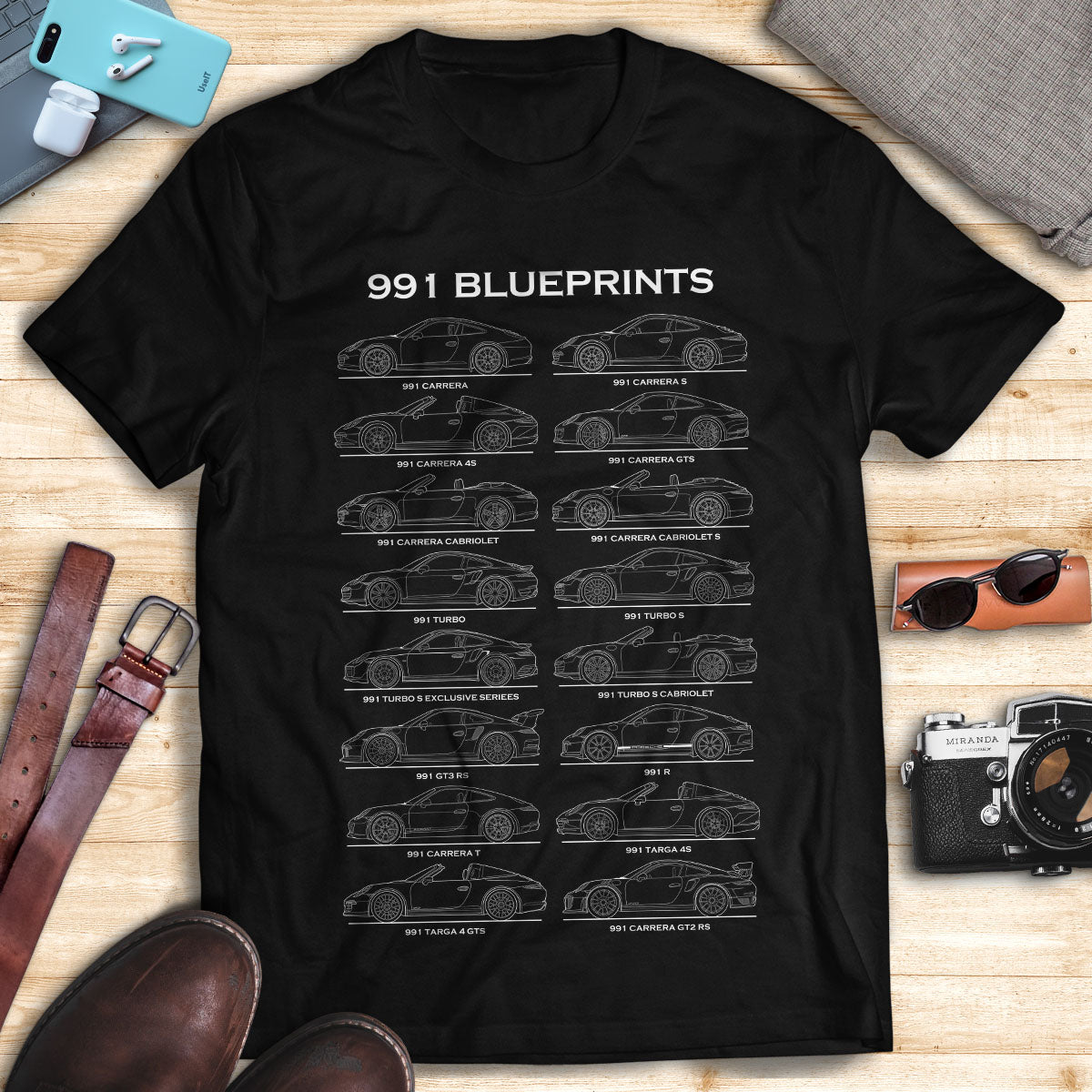 991 Blueprints T-shirt