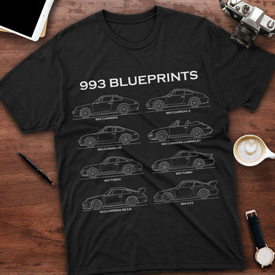 993 Blueprints T-shirt