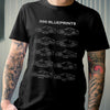 996 Blueprints T-shirt