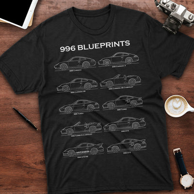 996 Blueprints T-shirt