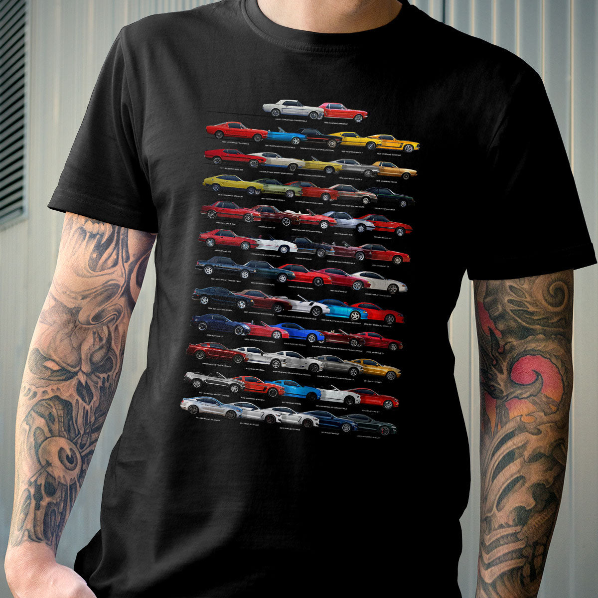 All Mustang Collection T-shirt