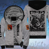 Godzilla Vintage Art Collection Fleece Zipper Hoodie