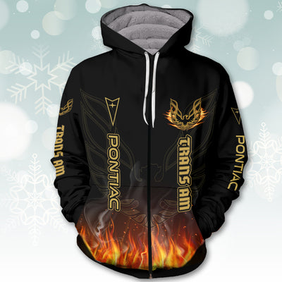 2024 Trans Am/Firebird Collection Christmas Fleece Zipper Hoodie