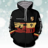 2024 911 Collection Christmas Fleece Zipper Hoodie