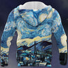 Godzilla All Over Print T-shirt/Hoodie - Godzilla vs DS Starry Night