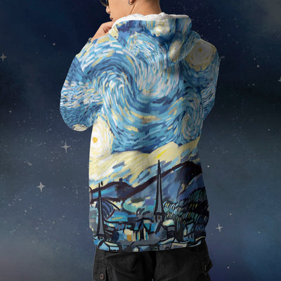 Godzilla All Over Print T-shirt/Hoodie - Godzilla vs DS Starry Night