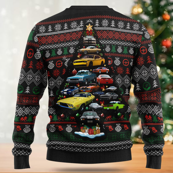 2023 Challenger Christmas Sweater Christmas Tree From Challengers