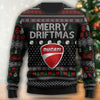 2023 Ducati Christmas Sweater - Christmas Tree From Ducatis