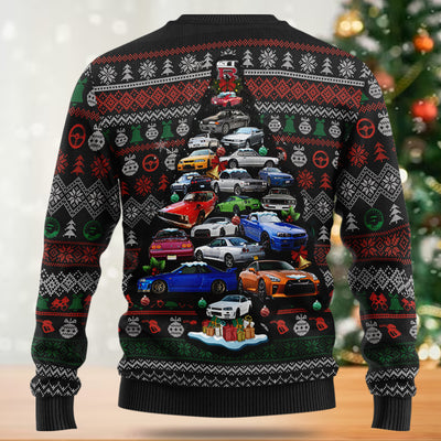 2023 Skyline/GTR Christmas Sweater - Christmas Tree From Skylines