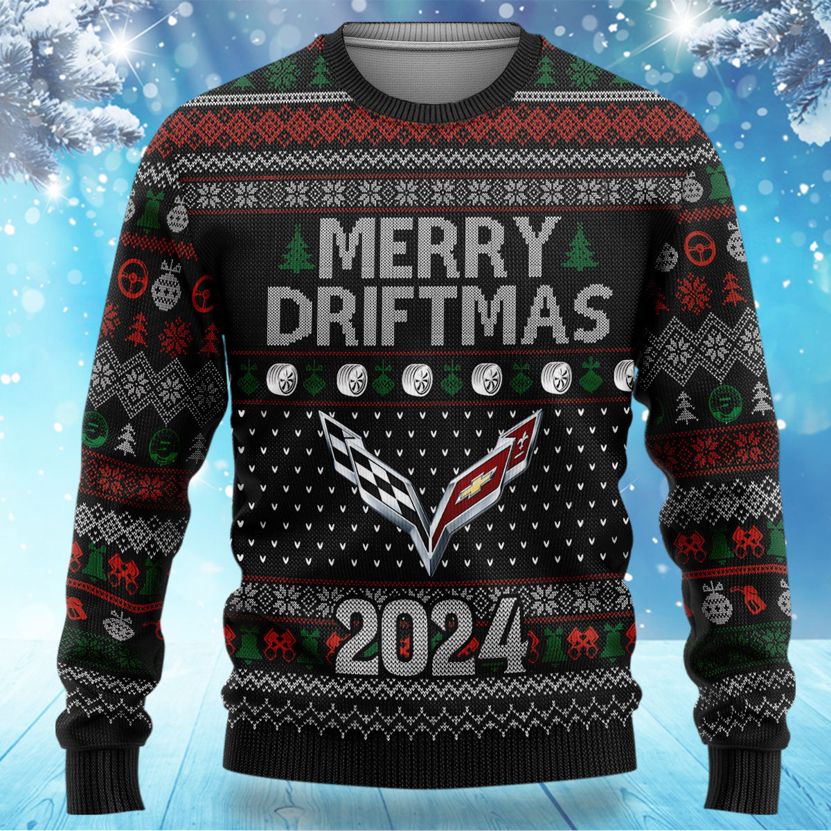 2024 Vette Christmas Sweater