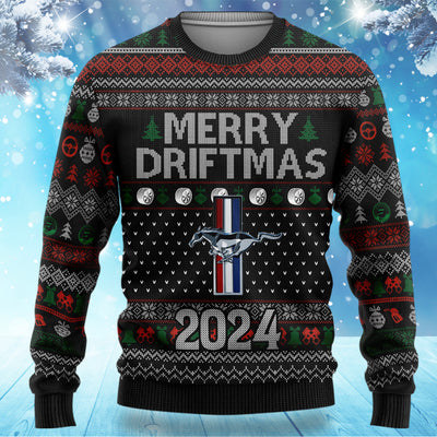 2024 Mustang Christmas Sweater