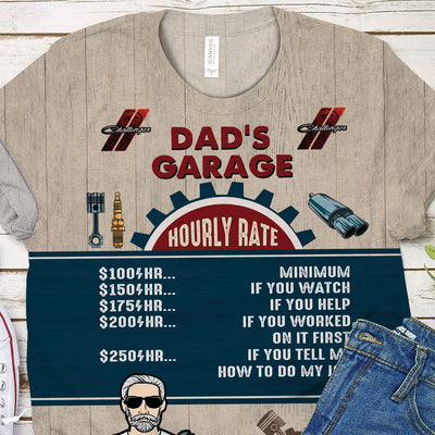 Challenger All Over Print T-shirt - Dad's Garage T-shirt