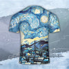 Godzilla All Over Print T-shirt/Hoodie - Godzilla vs DS Starry Night