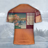 Godzilla All Over Print T-shirt - Godzilla & King Kong Playing Games