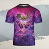 Godzilla All Over Print T-shirt - Godzilla Purple Collection T-shirt