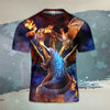 Godzilla All Over Print T-shirt - King Of The Monsters v.1