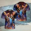 Godzilla All Over Print T-shirt - King Of The Monsters v.1