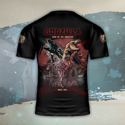 Godzilla All Over Print T-shirt/Hoodie - King Of The Monsters v.2