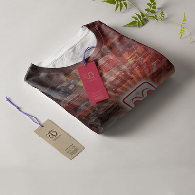 Challenger All Over Print T-shirt - Challenger Decorative Art T-shirt