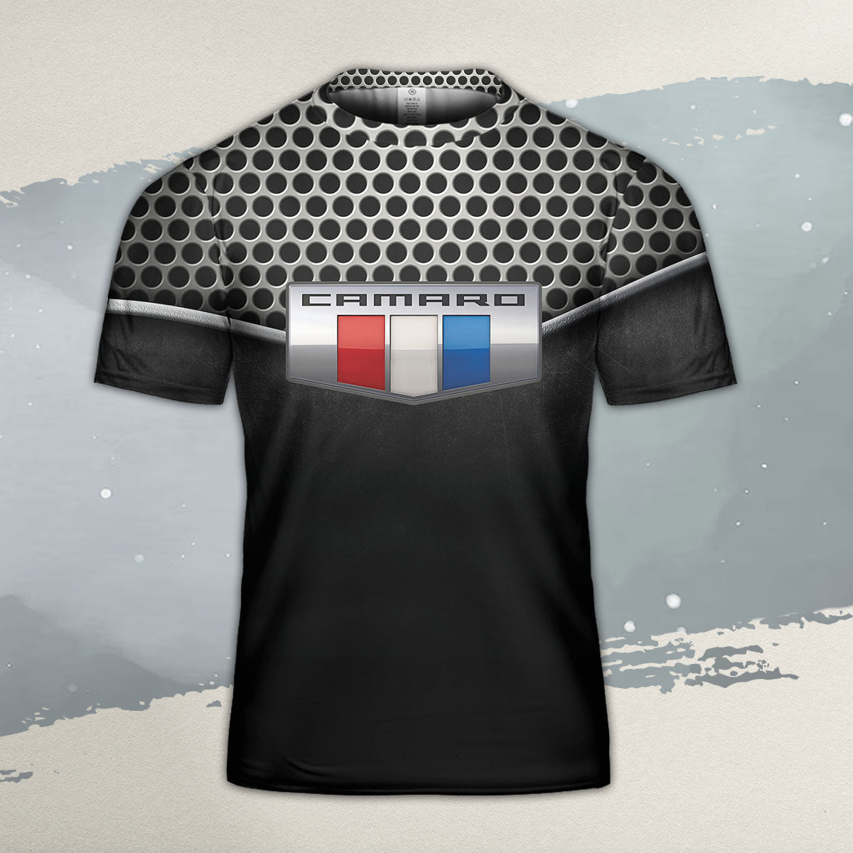 Camaro All Over Print T-shirt - Camaro Emblem Art T-shirt