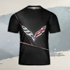 Vette All Over Print T-shirt - Vette Emblem Art T-shirt