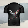 Vette All Over Print T-shirt - Vette Emblem Art T-shirt