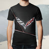 Vette All Over Print T-shirt - Vette Emblem Art T-shirt