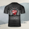 Ducati All Over Print T-shirt - Ducati Decorative Art T-shirt