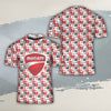 Ducati All Over Print T-shirt - Ducati Emblem Art T-shirt