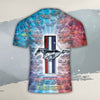 Mustang All Over Print T-shirt - Mustang Collection Art T-shirt