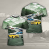 Mustang All Over Print T-shirt - 'Stang Racing Landscape Art