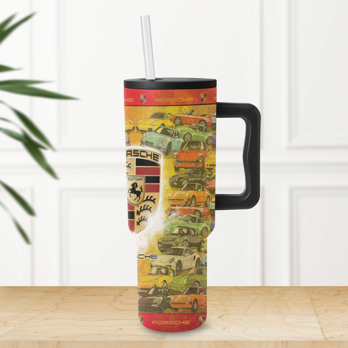 911 Art 40oz Vacuum Insulated Trek Tumbler