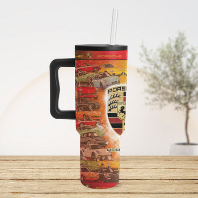 911 Art 40oz Vacuum Insulated Trek Tumbler